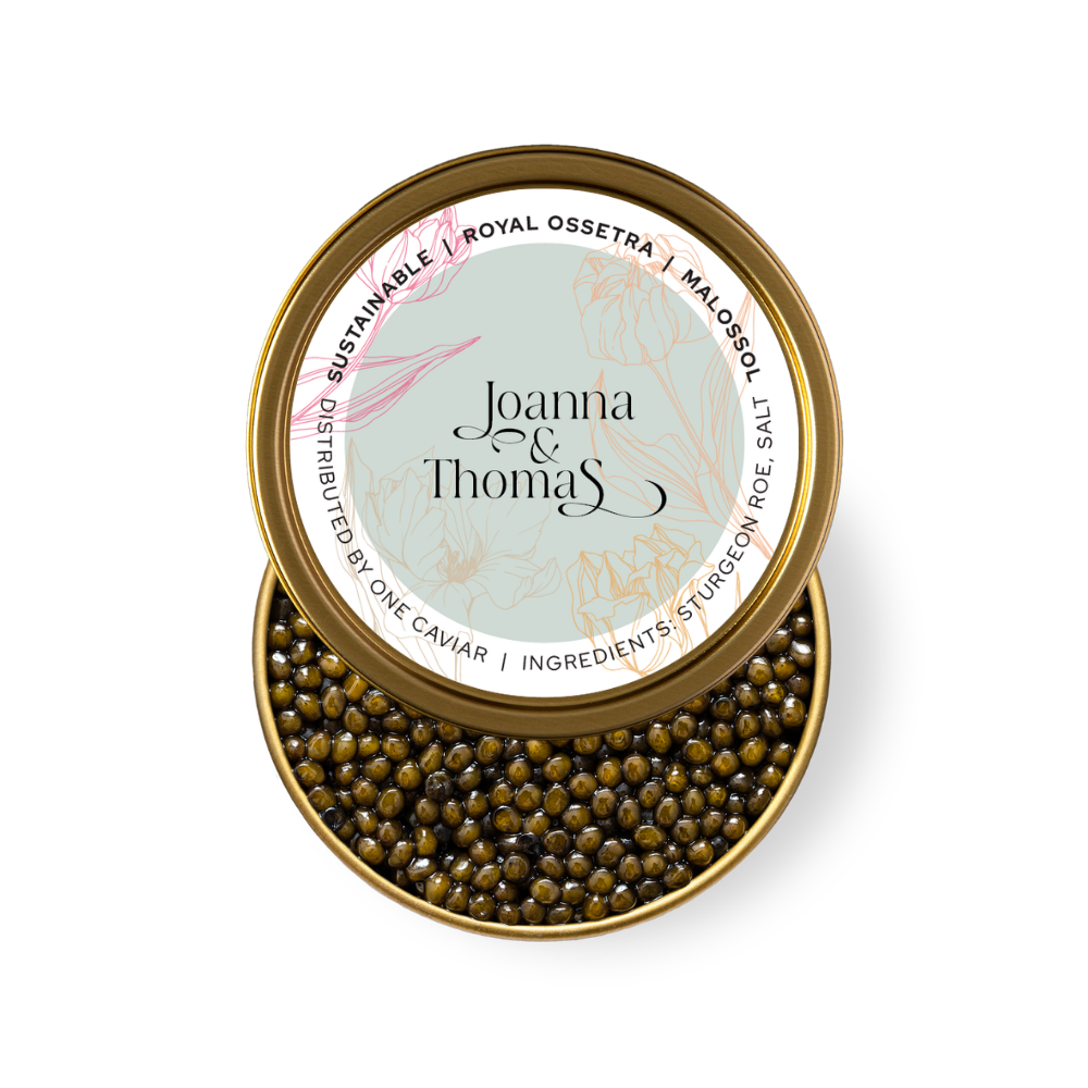 Design your Own Custom Caviar Tins
