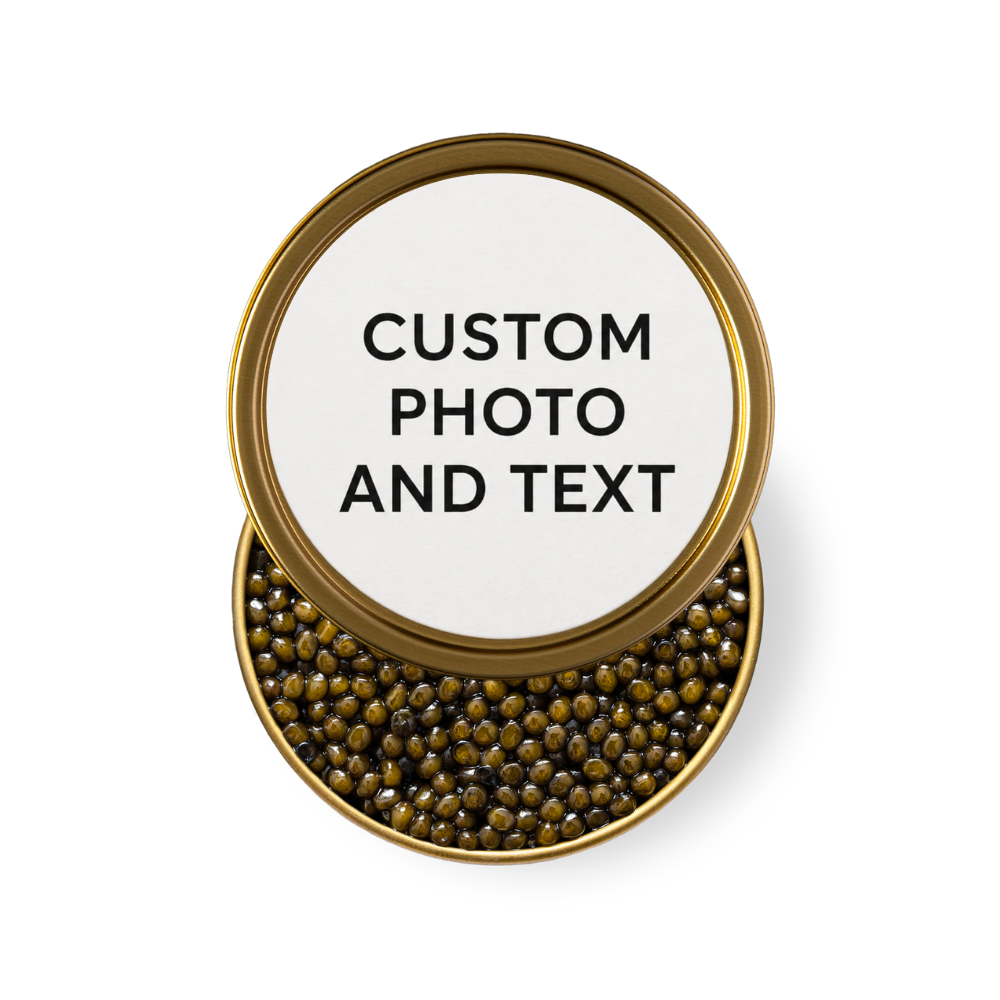 Design your Own Custom Caviar Tins