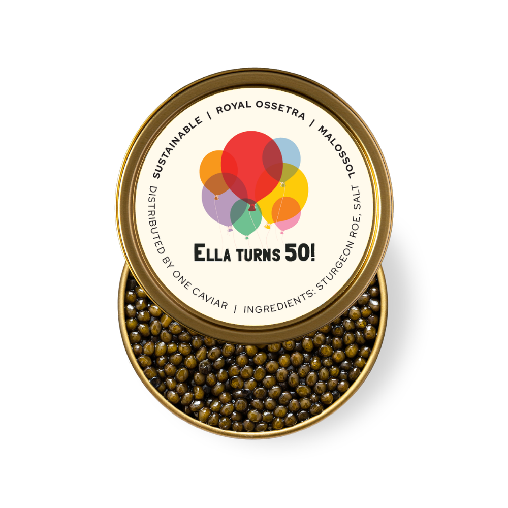 Design your Own Custom Caviar Tins